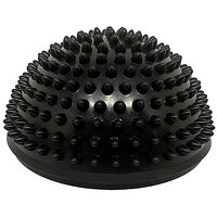 Массажная полусфера киндербол EasyFit 16 см мягкая черная S122-1620