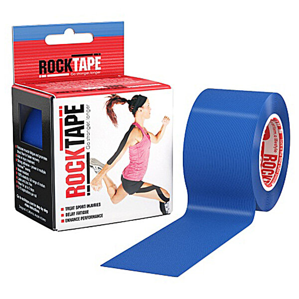 Кинезио тейп Classic Blue (5см x 5м) RockTape​