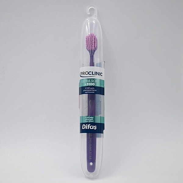 Зубная щетка Difas PRO-CLINIC ULTRA SOFT 5100, ультрамягкая в дорожном кейсе (Турция)