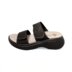 Купити Жіночі сандалі Dr.Feet 21012-146-148 з двома регульованими ремінцями, чорні (Хорватія)