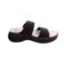 Жіночі сандалі Dr.Feet 21012-146-148 з двома регульованими ремінцями, чорні (Хорватія)