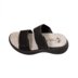 Жіночі сандалі Dr.Feet 21012-146-148 з двома регульованими ремінцями, чорні (Хорватія)