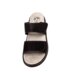 Жіночі сандалі Dr.Feet 21012-146-148 з двома регульованими ремінцями, чорні (Хорватія)