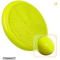 Подушка балансировочная массажная EasyFit желтая S122-1449