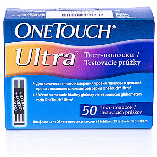 Купити Тест-смужки One Touch Ultra, 25 шт.
