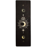 Коврик для йоги EasyFit BlackMoon (замша-каучук) черный S122-1785
