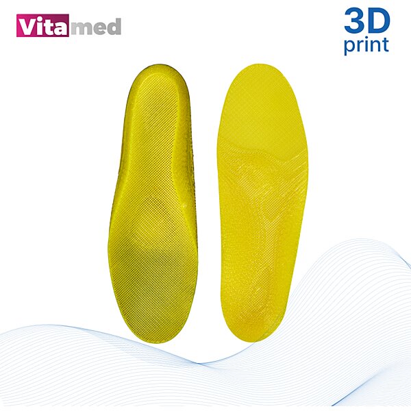 Характеристики Детские индивидуальные ортопедические стельки Vitamed Premium 3D Print Green (Украина/Италия)