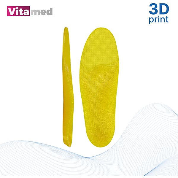Детские индивидуальные ортопедические стельки Vitamed Premium 3D Print Green (Украина/Италия)