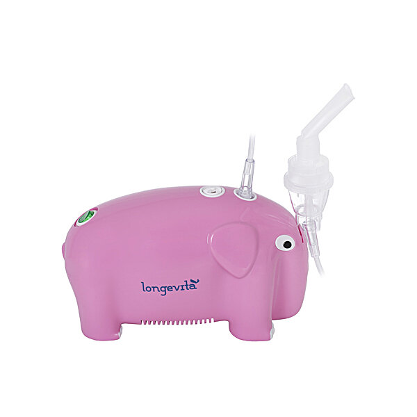 Фото Інгалятор компресорний CNB69012 PINK Longevita