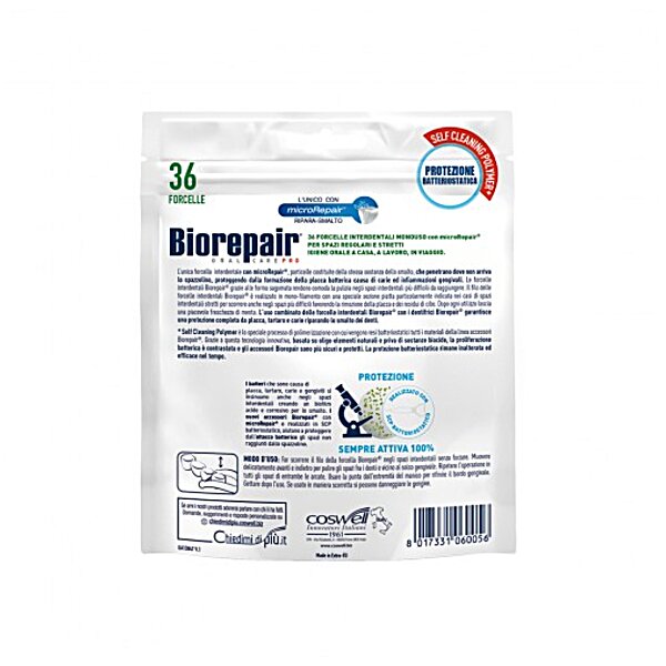 Характеристики Флоcер з тримачем насичений гідроксиапатитом, 36 шт Biorepair