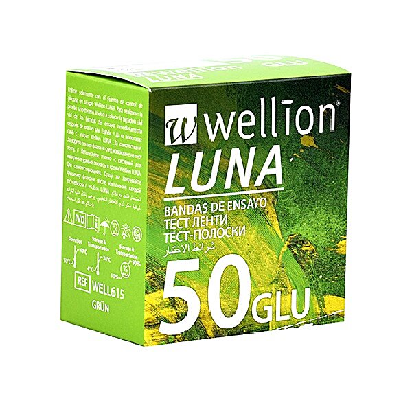 Фото Акційний набір Глюкометр Wellion Luna Duo + тест - смужки №50 шт . ( глюкоза) + тест - смужки №5 ( холестерин )