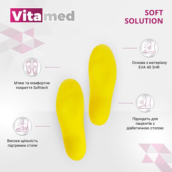 Індивідуальні устілки Vitamed SOFT (Україна/Італія)