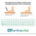 Анатомічні жіночі сандалі Orthovita 2830, чорні (Туреччина)