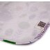 Купить Пеленка двусторонняя непромокаемая Eco Cotton р.50х70 см. Фуксия, цветы Эко Пупс