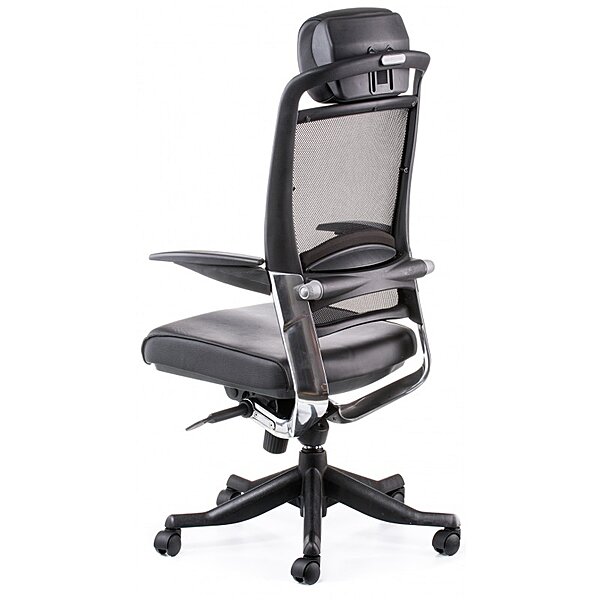 Характеристики Крісло ергономічне FULKRUM BLACK LEATHER Special4You