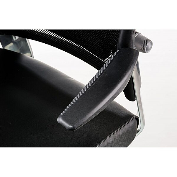 Крісло ергономічне FULKRUM BLACK LEATHER Special4You