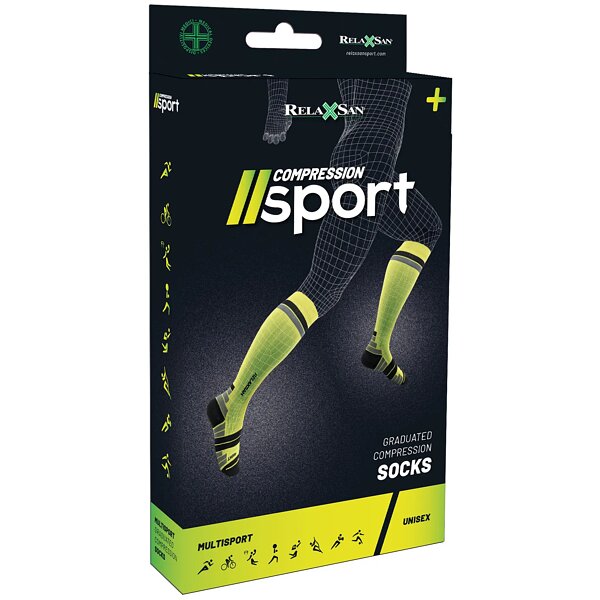 Спортивні компресійні гольфи Relaxsan Sport, 1 клас, пара