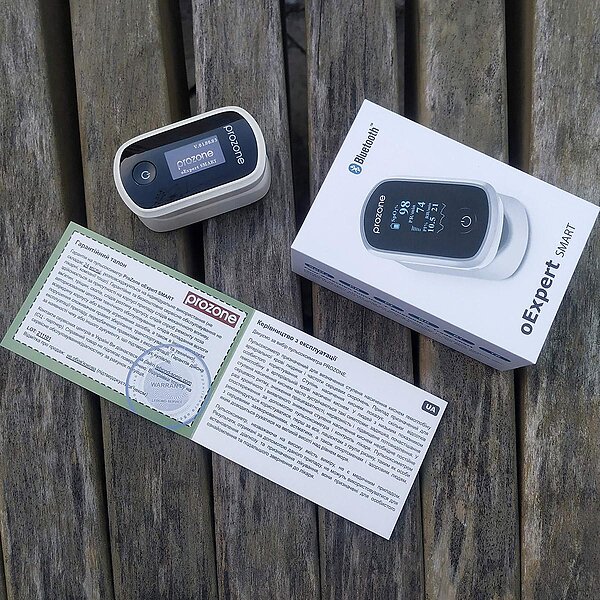 Характеристики Пульсоксиметр 6-в-1 oExpert SMART (Bluetooth) ProZone