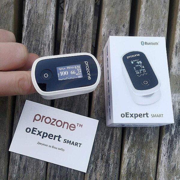 Пульсоксиметр 6-в-1 oExpert SMART (Bluetooth) ProZone