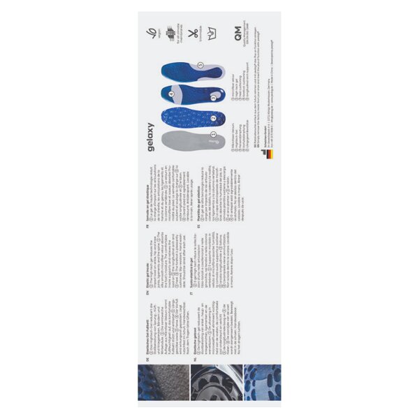 Устілка гелева Gel SD -100 арт. 175, Pedag ( Німеччина)