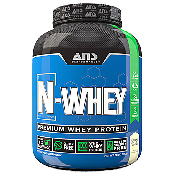 Сывороточный протеин N-WHEY молочный шоколад 2,27 кг ANS Performance