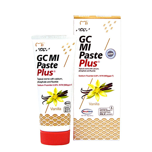 GC MI PASTE PLUS Vanilla гель-крем для ремінералізації та зміцнення зубів, 1 тюбик 35 мл (Японія)