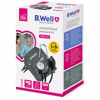 Механічний тонометр B.Well Comfort MED-63 із вбудованим стетоскопом в манжету (Швейцарія) №2