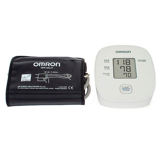 Фото Автоматичний тонометр з манжетою на плече OMRON M1 Basic HEM-7121J-LAF (Японія)