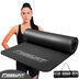 Коврик для фитнеса и йоги EasyFit NBR 10 мм Черный S122-1094
