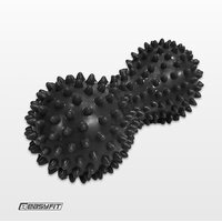 Массажный мячик EasyFit Goober с шипами черный S122-2186 №2