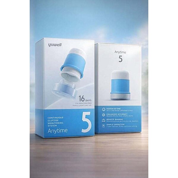Купити Система безперервного моніторингу глюкози CGM Yuwell Anytime AT 5P (Китай)