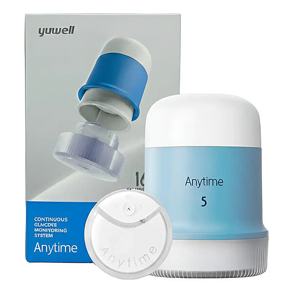 Фото Система безперервного моніторингу глюкози CGM Yuwell Anytime AT 5P (Китай)