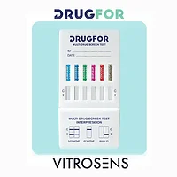 Экспресс-тест DrugFor Vitrosens для выявления 10 наркотических веществ в моче (Турция)