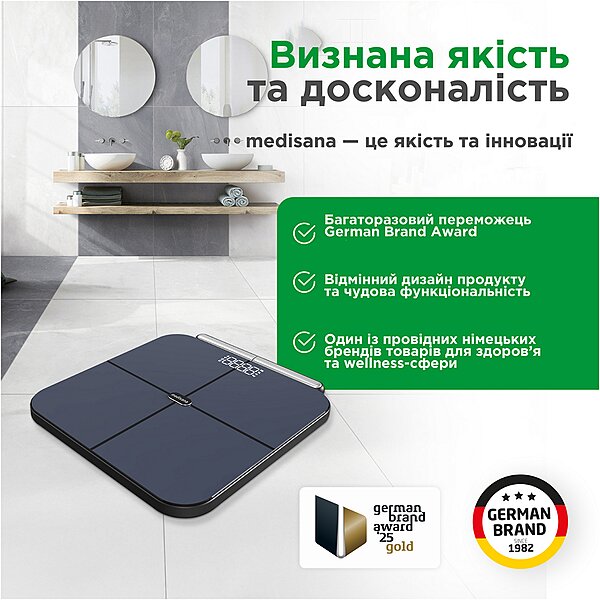Электронные весы Medisana BS 850 (Германия)