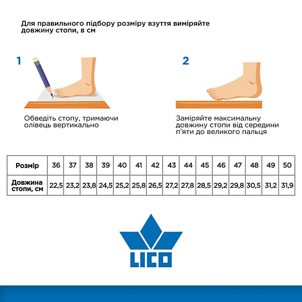 Жіночі анатомічні сандалі Lico Luca V 470338 (Німеччина)