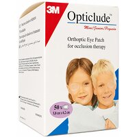 Оклюдер для очей 3M Opticlude mini 5.0х6,2 см, дитячий, бежевий, 1 шт (США) №2