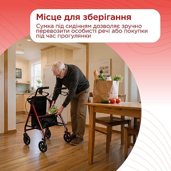 Ходунки на колесах Doctor Life (ролатор) 18231 (Україна)
