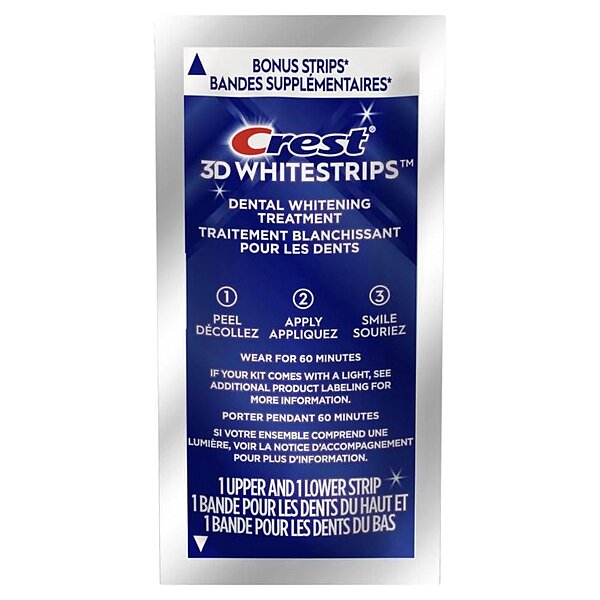 Купити Відбілюючі смужки Crest для зубів Supreme Bright Flex Fit 1 шт (США)