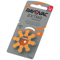 Батарейки Rayovac Extra Advanced 13 для слухового апарату, 8 шт (Великобританія)