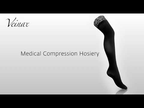 Відео Гольфи компресійні Veinax Microtrans мікрофібра 821R/L-BG клас 2 (Франція)