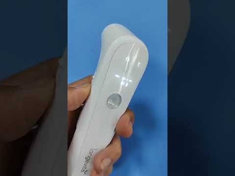 Відео Термометр LONGEVITA інфрачервоний безконтактний модель DET-3019        