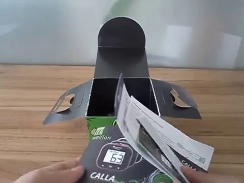 Відео Глюкометр Wellion CALLA Light , набір для вимірювання глюкози , (Австрія )