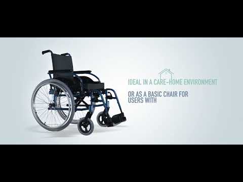 Відео Низькоактивне крісло колісне Invacare Action 1R (Франція)