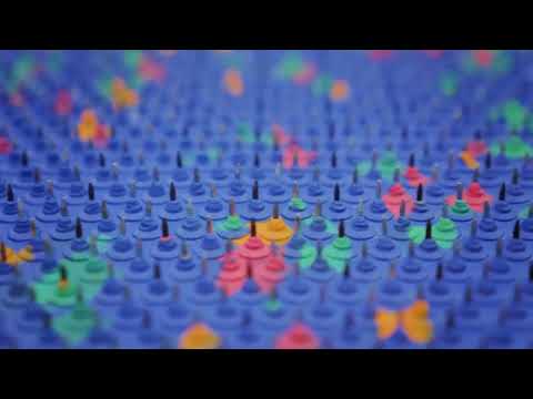 Відео Массажный коврик игольчатый Ляпко 29х56 см 6,2 AG (Украина)