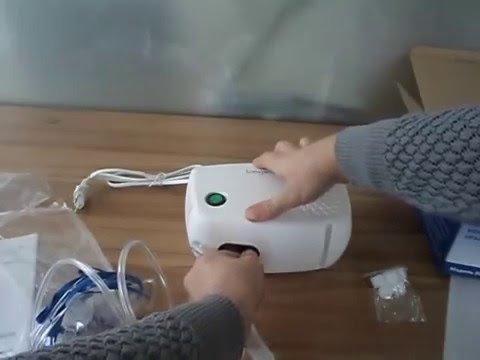 Відео Інгалятор компресорний, небулайзер Longevita BD-5000
