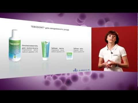 Відео Ополіскувач для ротової порожнини Dr. Wild Tebodont-F Melaleuca Alternifolia 500 мл (з фторидом)