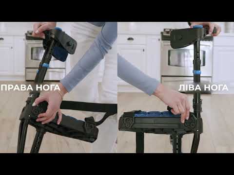 Відео Милиця iWALK 3.0 Free Hands (США)