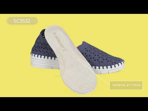 Відео Жіночі ортопедичні туфлі Grunland Nesi Nero SC4029 (Італія)