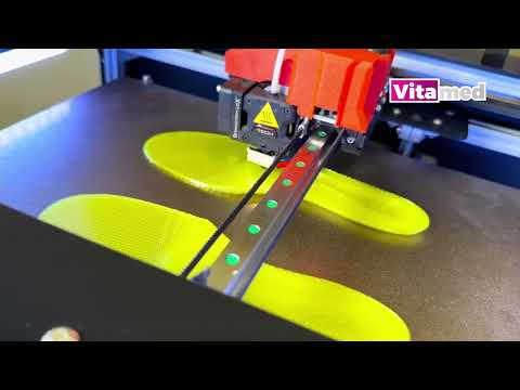Відео Індивідуальні ортопедичні устілки Vitamed Premium 3D Print Grey (Україна/Італія)